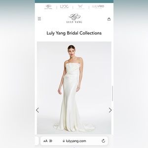 Absolutely stunning Luly Yang wedding dress! Runway edition